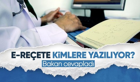 E-Reçete kimlere yazılıyor? Bakan Fahrettin Koca'dan eleştirilere cevap