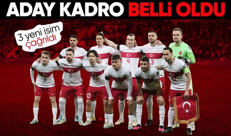 Son Dakika: A Milli Takım aday kadrosu açıklandı! Stephan Kuntz'dan 3 sürpriz: İlk kez Ay-Yıldızlı forma giyecekler