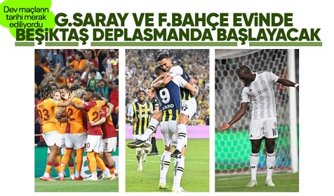 Avrupa'daki Türk takımlarının grup maçları fikstürü belli oldu! İşte Galatasaray, Beşiktaş ve Fenerbahçe'nin devlerle karşılaşacağı tarihler