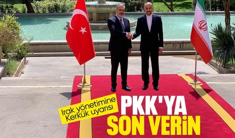 Bakan Hakan Fidan, İran'dan Kerkük mesajı verdi! Irak'ın toprak bütünlüğü önemli