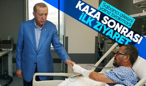 Cumhurbaşkanı Erdoğan'dan Sabancı ailesine ziyaret! Ali Sabancı'nın kaza sonrası ilk fotoğrafı