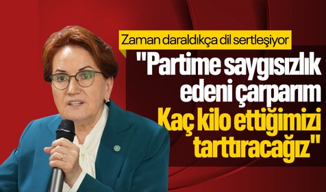 Meral Akşener: Kendimizin kaç kilo ettiğini tarttıracağız