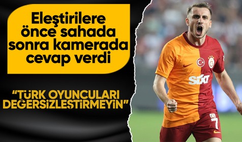 Kerem Aktürkoğlu, "Türk futbolcuları değersizleştirmeyelim"