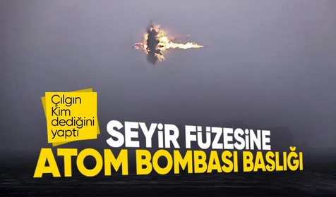 Kuzey Kore atom bombası başlığı takılı seyir füzesi ateşledi