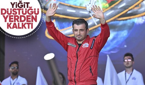 Selçuk Bayraktar'dan TEKNOFEST'te dikkat çeken konuşma! Yiğit düştüğü yerden kalktı
