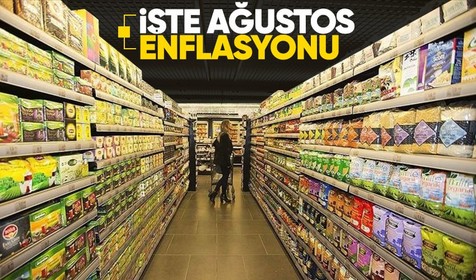 Ağustos ayı enflasyonu açıklandı! İşte yılın 8. enflasyon verileri