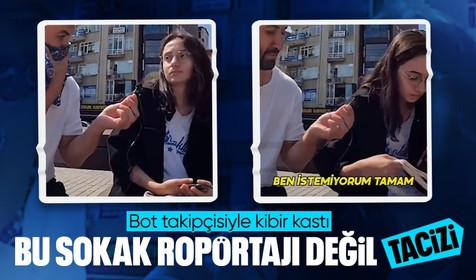 Sokakta gördüğü genç kıza kendisini sordu! Aldığı cevap tatmin etmeyince peşinden gidip ders verdi...