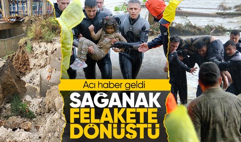 Son Dakika... Kırklareli'nde etkili olan yağış bölgede sele neden oldu... Acı haber geldi