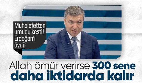 Halk TV sunucusu İsmail Küçükkaya: Böyle muhalefet varsa Erdoğan 300 sene daha iktidarda kalır