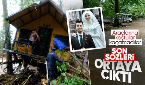 Doktor Selman Bağışlar ve eşi Mihriban Bağışlar'ın son sözleri "Sel geliyor" oldu