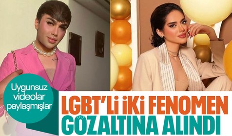 LGBT'li iki fenomen 'toplumsal kültürü bozma' suçundan gözaltına alındı!
