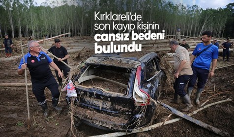Son Dakika: Kırklareli'de can kaybı 6'ya yükseldi! Kayıp kişinin cansız bedenine aramaların 3'üncü gününde ulaşıldı