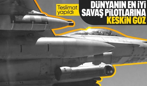 Türk savaş jetlerine hassas göz! ASELPOD'u dünyanın en iyi savaş pilotları kullanacak