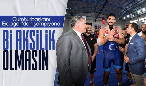 Cumhurbaşkanı Erdoğan'dan Taha Akgül'e tembih! Bi aksilik olmasın