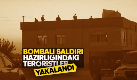 Son Dakika: Bombalı saldırı hazırlığındaki 5 PKK'lı yakalandı