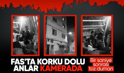 Fas'ta 7 büyüklüğünde deprem! AVM, kafe, oyun salonları... Depreme yakalanan yüzlerce kişi kendini sokağa attı