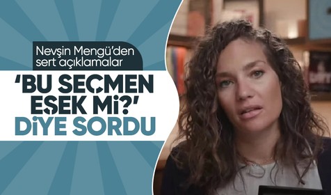 Nevşin Mengü'den ittifak tartışmalarına tepki: Bu seçmen eşek mi size oy verecek?