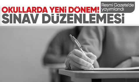 Resmi Gazete'de yayımlandı! Okullarda yeni dönem başlıyor