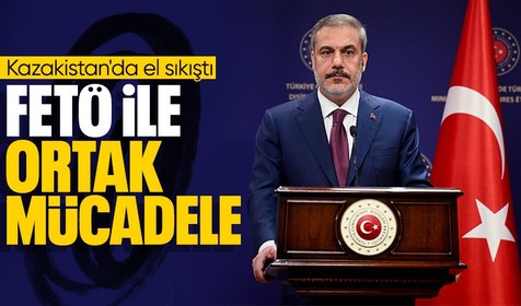 Bakan Hakan Fidan'dan Kazakistan'da iş birliği mesajı! Pek çok alanda geliştirme yapılacak