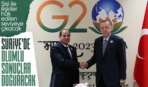 Cumhurbaşkanı Erdoğan Hindistan dönüşü soruları yanıtladı! "Sisi ile görüşmeler olumlu geçti"
