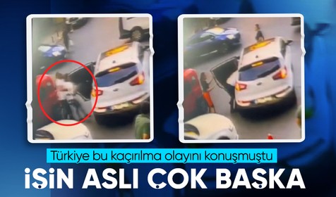 Gaziosmanpaşa'daki güpegündüz yaşanan kaçırma iddiası 'sürpriz' çıktı