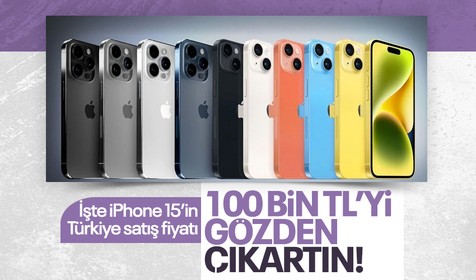 iPhone 15'in Türkiye fiyatı belli oldu! 100 bin TL'yi gözden çıkartın | İşte iPhone 15'in vergiler dahil fiyatları