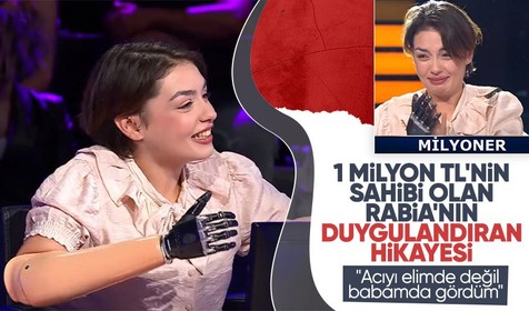 Kim Milyoner Olmak İster'de duygu dolu anlar! "Kazanırsam kendime estetik kol yaptıracağım" diyen Rabia'nın hikayesi yüreklere dokundu