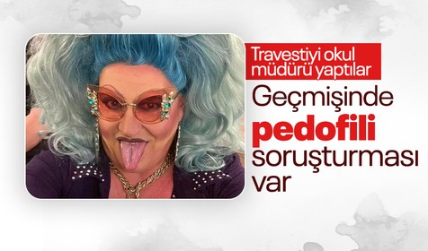 ABD'de travestiyi okula müdür yaptılar! Geçmişinde pedofili soruşturması da var