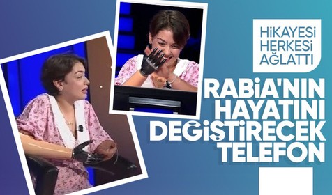 Kim Milyoner Olmak İster'de 1 milyonluk soruyu bilen Rabia Birsen Güvercin'in hayatını değiştirecek telefon