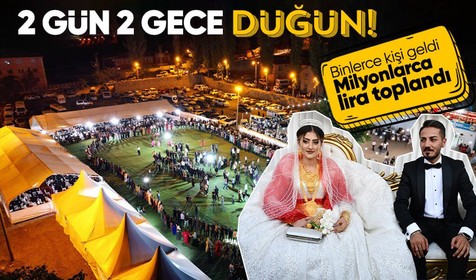Şırnak'ta aşiret düğününde milyonlar havada uçuştu! Dünyanın dört bir yanında davetliler geldi