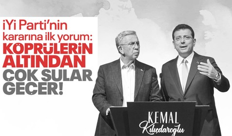 CHP'li Mansur Yavaş'tan İYİ Parti'nin yerel seçim kararına ilk yorum