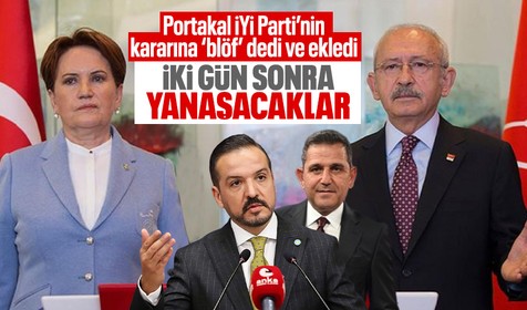 İYİ Parti'nin kararına 'blöf' dedi! Fatih Portakal'dan Meral Akşener'e zehir zemberek sözler