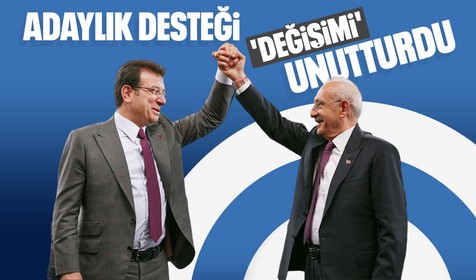 Kılıçdaroğlu'nun desteği Ekrem İmamoğlu'na değişimi unutturdu! Adayımızdır demesi sevindirici