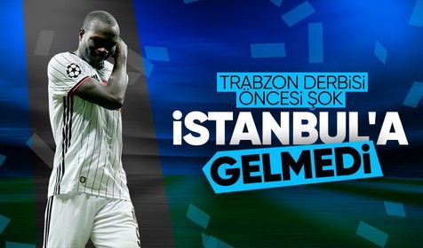 Beşiktaş'ta Aboubakar şoku yaşanıyor! Trabzonspor derbisi öncesi...