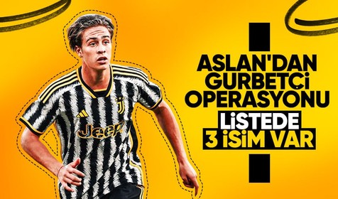 Galatasaray 3 gurbetçi ismin peşinde! Juventus'tan Kenan Yıldız ve...