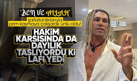 'Lucifer' dolandırıcılıktan mahkemede! Hakime dayılanınca lafı yedi