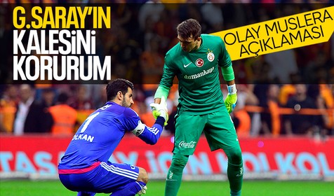 Volkan Demirel'den Muslera için tarihi cevap! "Galatasaray'ın kalesini korurum"