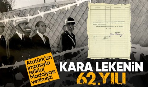 Atatürk'ün imzasıyla İstiklal Madalyası verilen Adnan Menderes'in asılışının 62. yılı