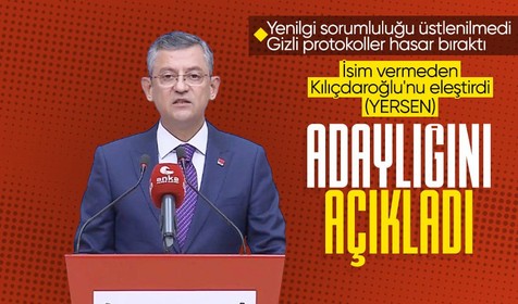 'Değişim' çağrısına ayak uydurdu! Özgür Özel adaylığını açıkladı