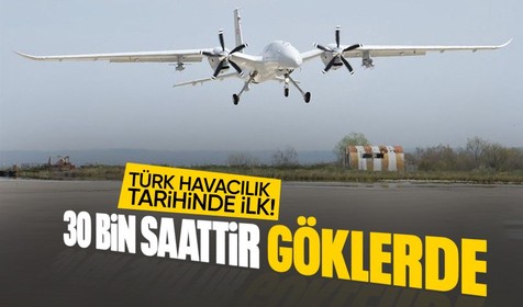 Havacılık tarihinde böylesi görülmedi! Bayraktar AKINCI TİHA 30 bin saattir göklerde