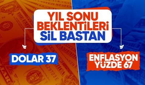 Son Dakika: Merkez'in yıl sonu enflasyon beklentisi yükseldi! Dolar 40'a dayanabilir