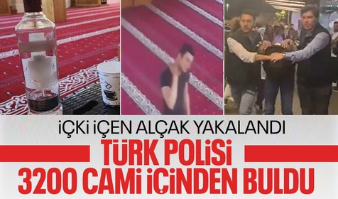 Camide alkol içtiği görüntüleri paylaşıp polise meydan okumuştu! Yakalandı!