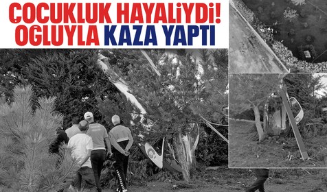 Son Dakika.... Afyonkarahisar’da helikopter otel bahçesine düştü