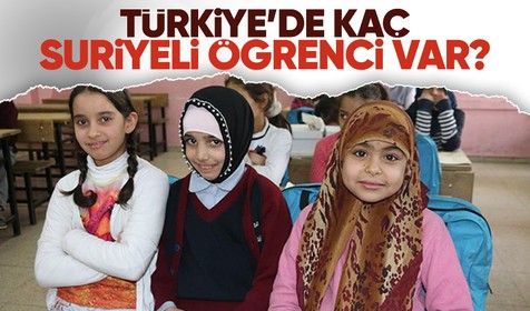 Türkiye'de kaç Suriyeli öğrenci var? Milli Eğitim Bakanı Yusuf Tekin net rakamı verdi