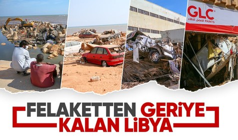 Daniel fırtınası Libya'yı viraneye çevirdi! İşte afetin korkunç tablosu