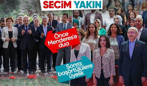 Kemal Kılıçdaroğlu'ndan Adnan Menderes'in kabrine ziyaret! İstanbul'da yeni üye töreni