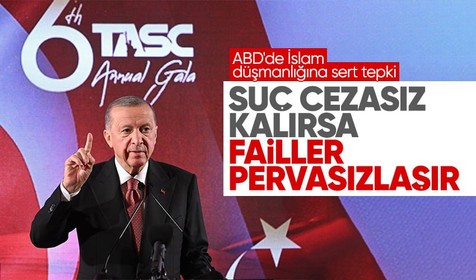 Cumhurbaşkanı Erdoğan'dan İslam düşmanlığına sert tepki:  Türkiye olarak bu tehlike karşısında tepkimizi ortaya koyuyoruz