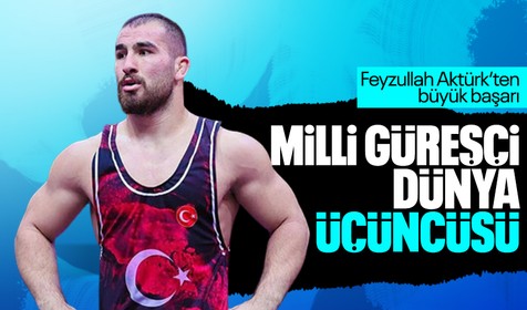 Feyzullah Aktürk’ten büyük başarı! 2. madalya dünya üçüncülüğü