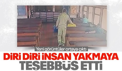 Vapurda yolcunun saçını yaktı! Yeni görüntüler ortaya çıktı: Diri diri insan yakmaya teşebbüs
