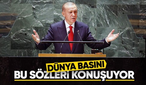 Dünya basını Cumhurbaşkanı Erdoğan'ın 'KKTC'yi tanıyın' sözlerini manşete taşıdı